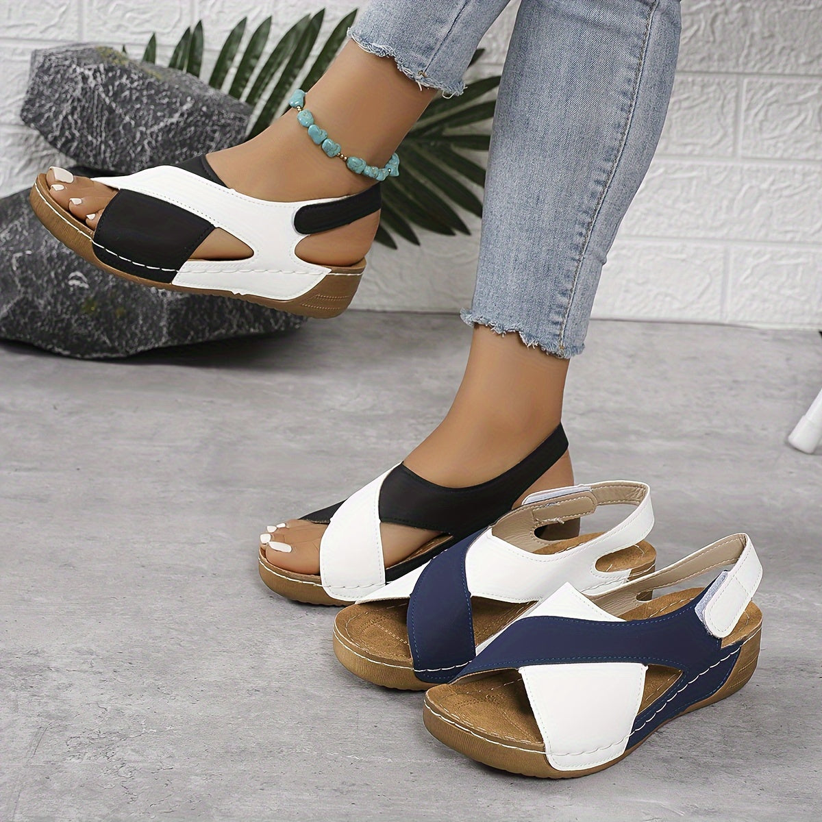Barbara | Sandalen Damen – Atmungsaktive Stoffe