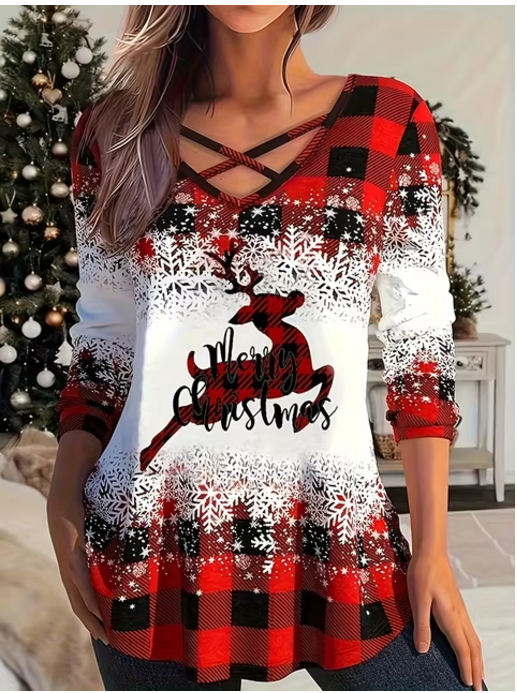 Hannah | Weihnachtliche Oberteile