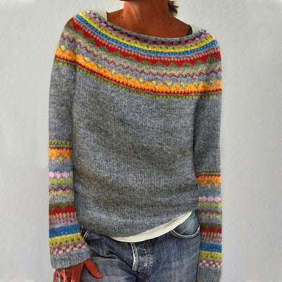 Sienna | Retro-Herbstpullover