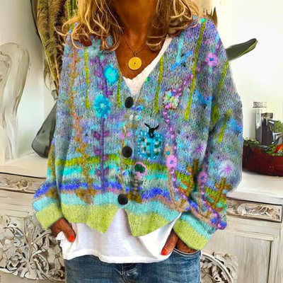 Monika | Weiche Baumwolle Luxuriöser Pullover