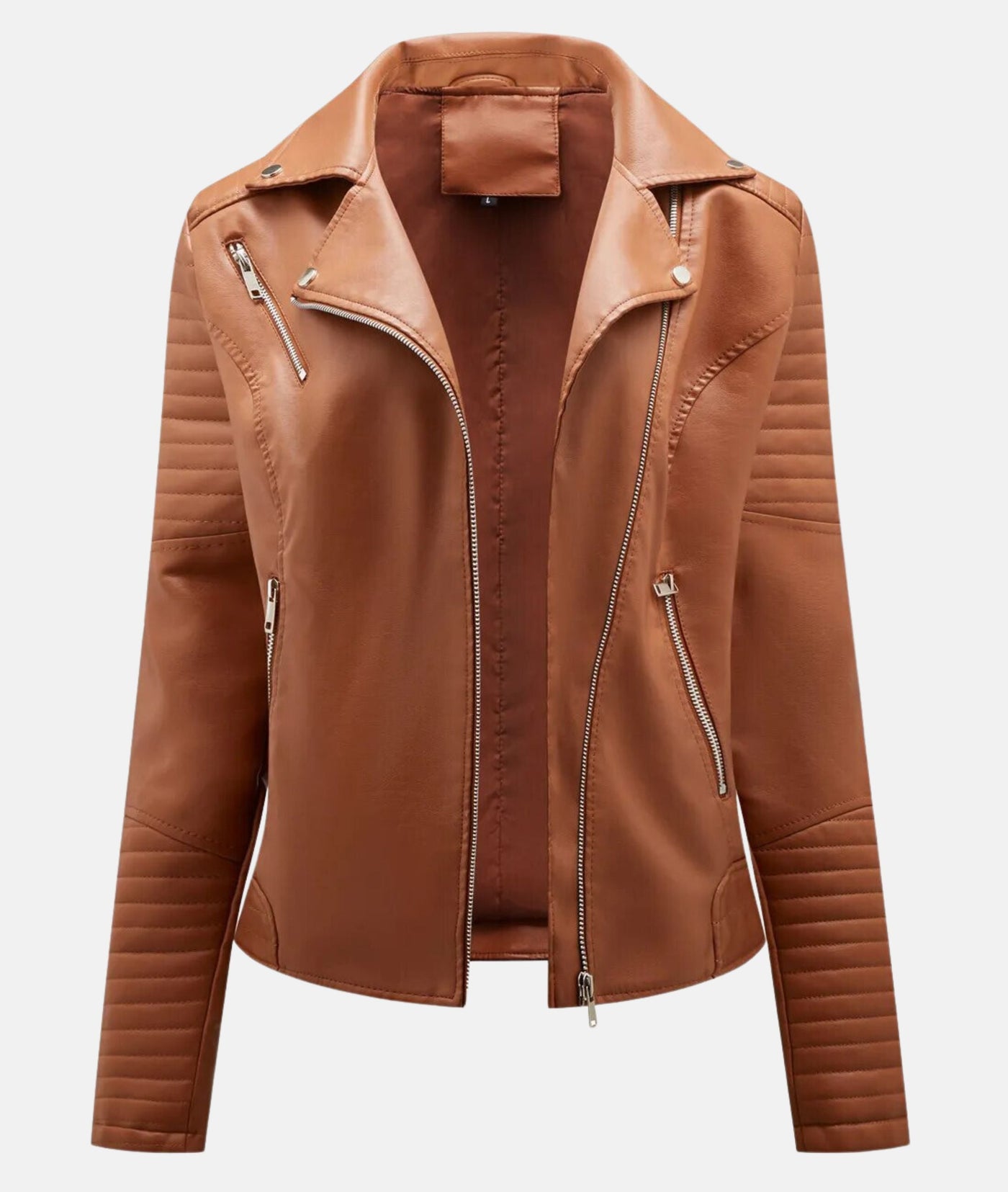 Nadine | Slim-Fit Lederjacke