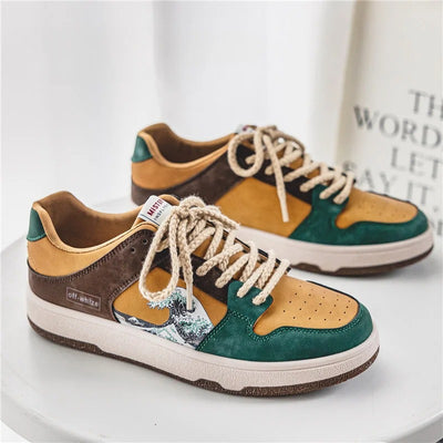 Niklas | Die große Welle Design Sneakers