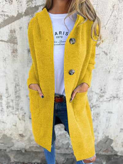 Janina | Lange und bequeme Strickjacke
