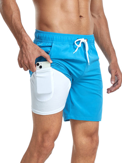 Stefan | Zweilagige Boardshorts