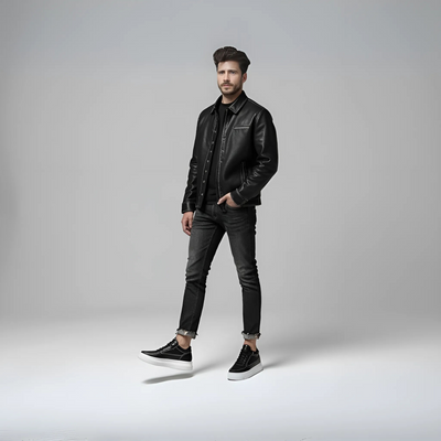 Erik | Bequeme Luxus Turnschuhe