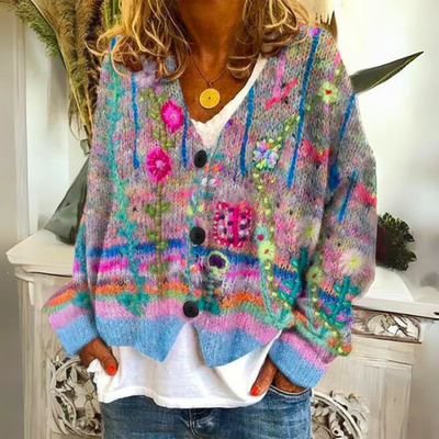 Monika | Weiche Baumwolle Luxuriöser Pullover