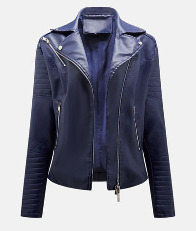 Nadine | Slim-Fit Lederjacke