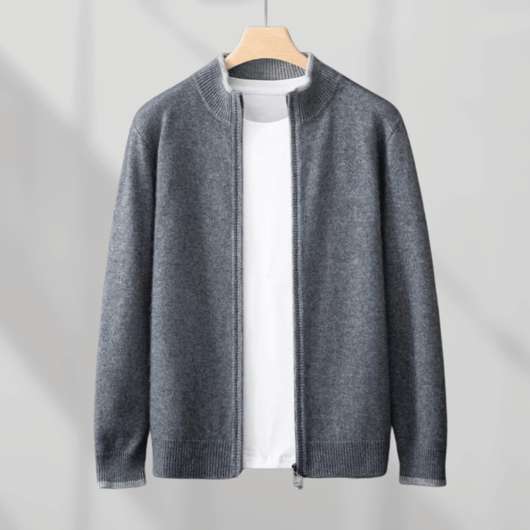 Marcel | Kaschmir Zip Jacke