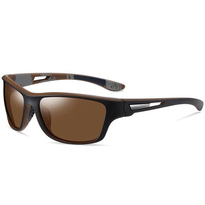 Jaxon | Sportsonnenbrille Polarisierte Linsen, UV400 Schutz, Kunststoff