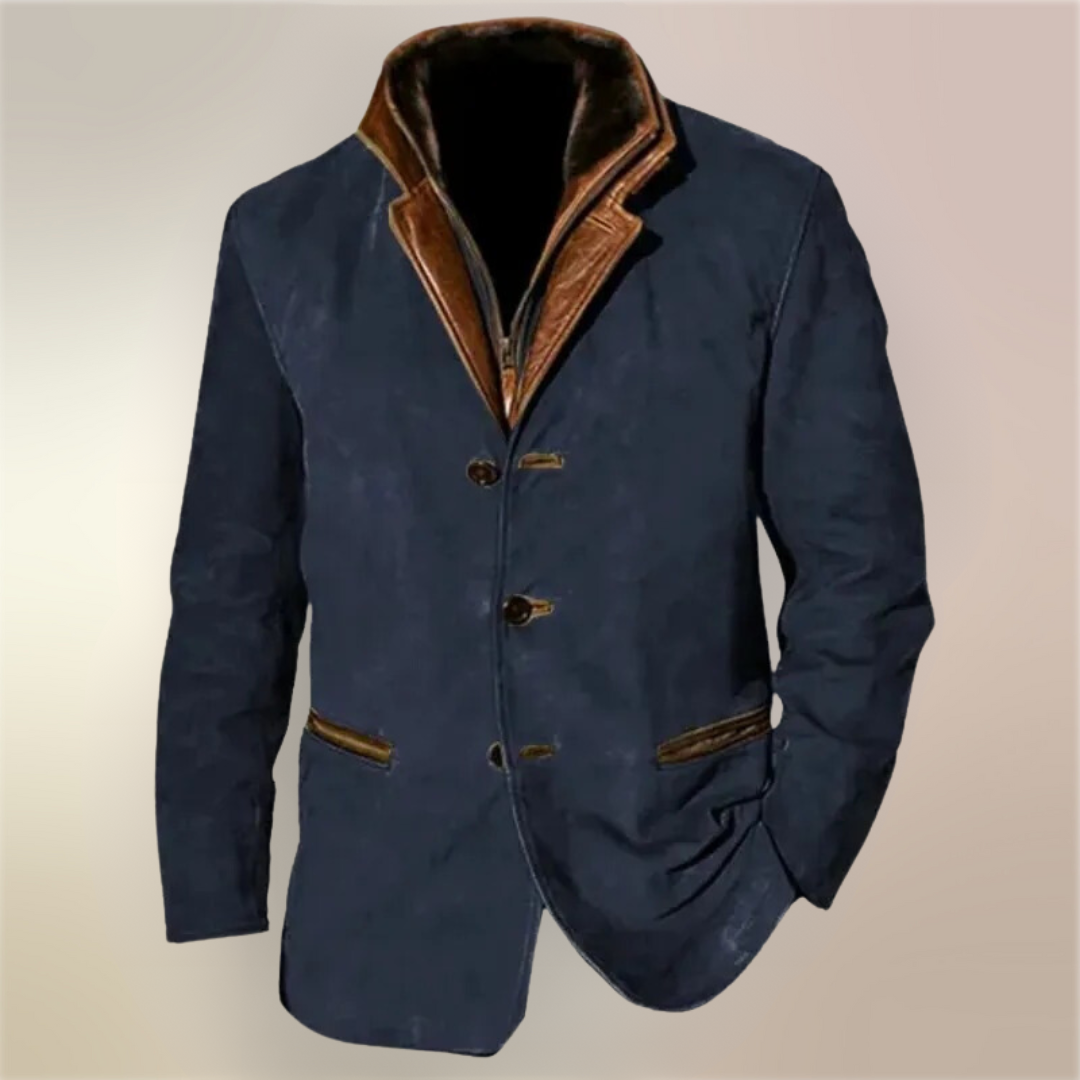 Maik | Eleganz und Komfort Vintage-Jacke