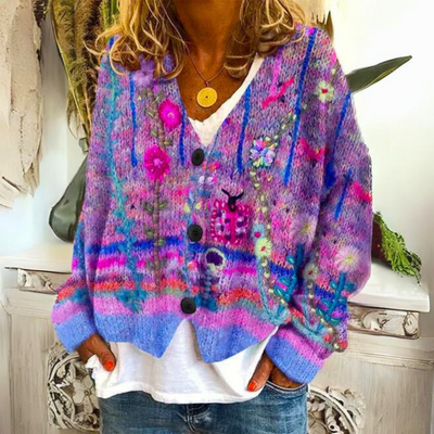 Monika | Weiche Baumwolle Luxuriöser Pullover