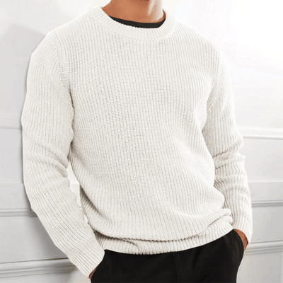 Linus | Pullover mit Rundhalsausschnitt