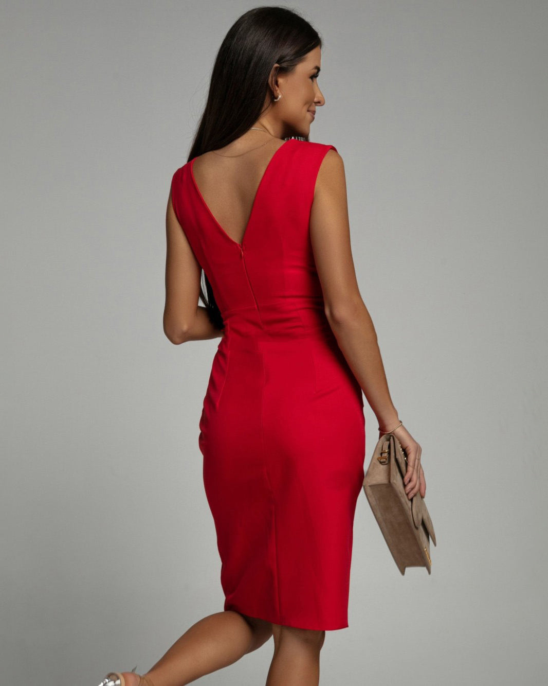 Sabine | Elegance Ärmelloses Kleid