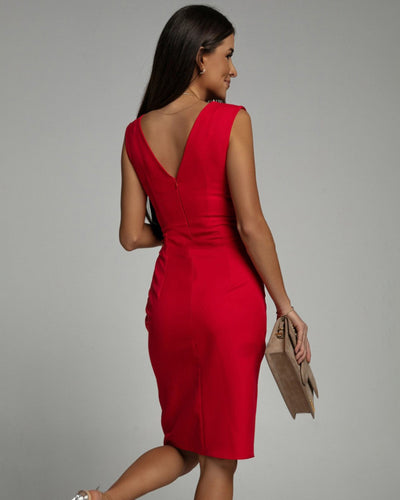 Sabine | Elegance Ärmelloses Kleid