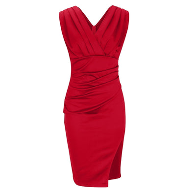 Sabine | Elegance Ärmelloses Kleid