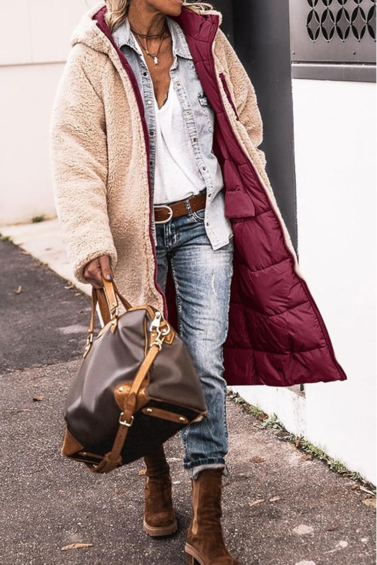 Bettina | Eleganter Wendemantel