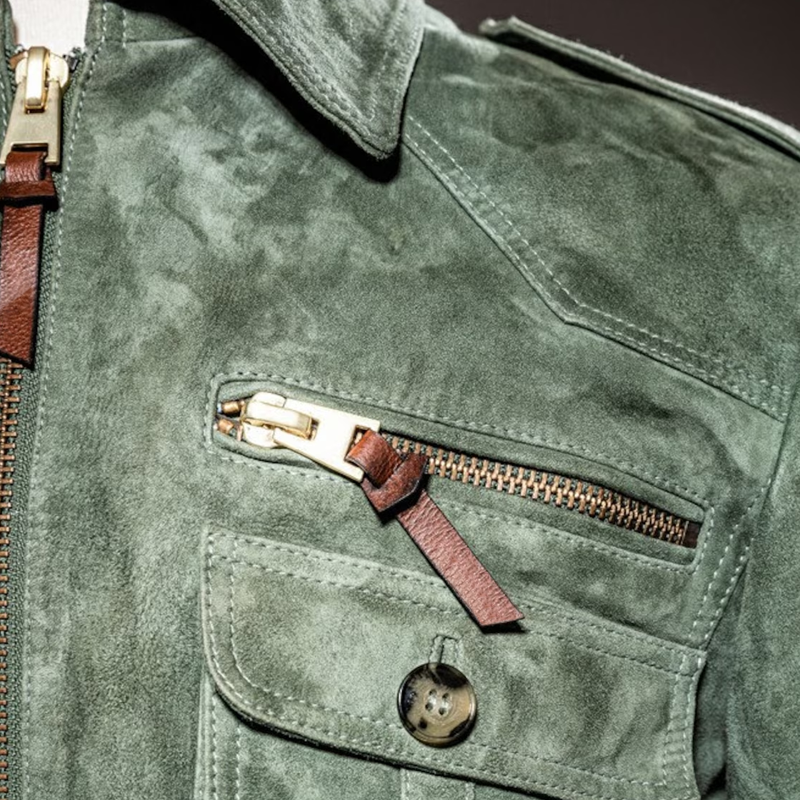 Ludwig | Retro Revers Wildleder Jacke