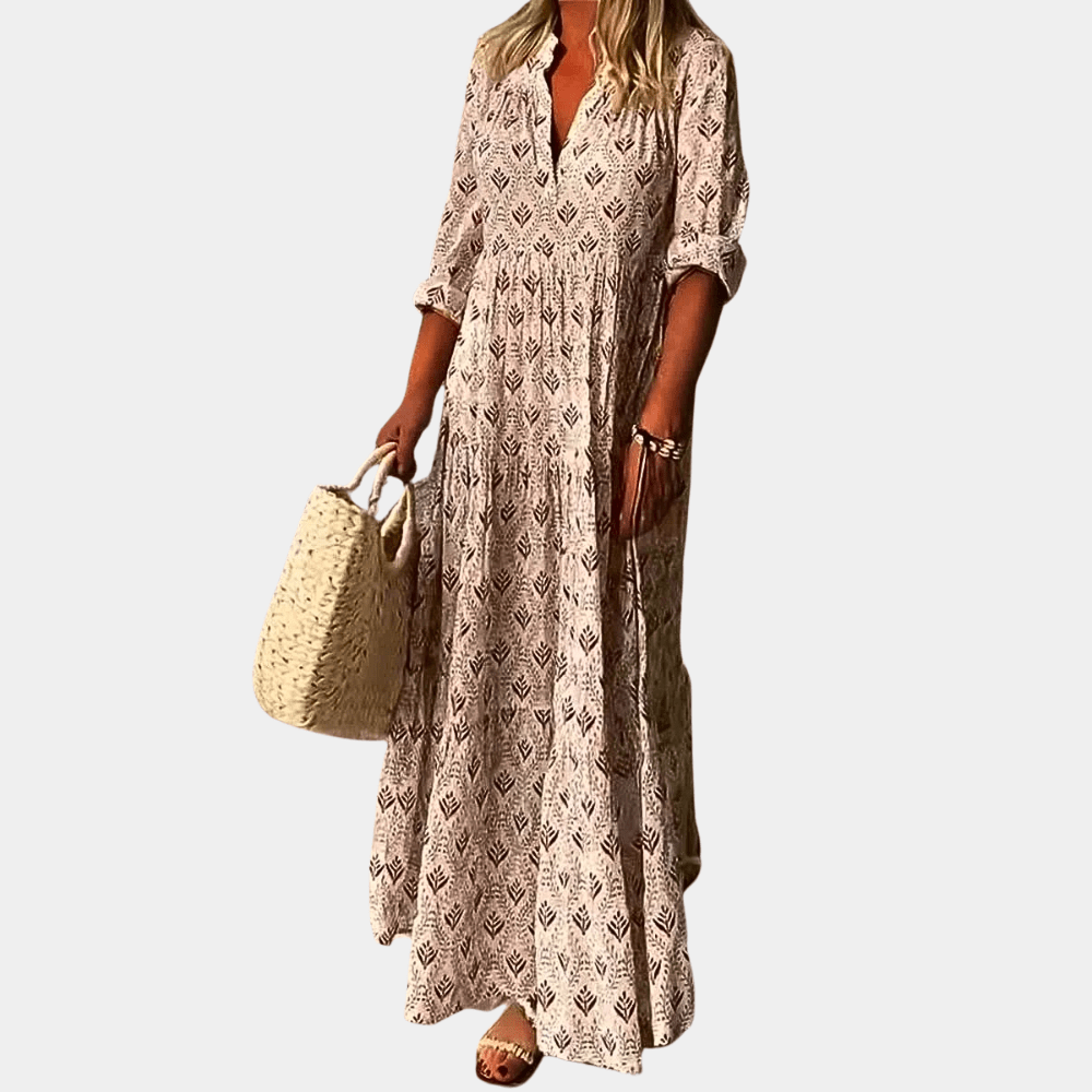 Rosalie | Boho Maxi kleid