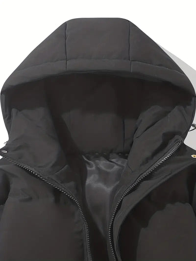 Simon | Gefütterte Winterjacke mit Kapuze