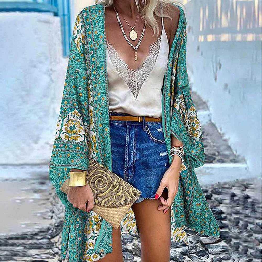 Marlis | Boho-Kimono-Überwurf