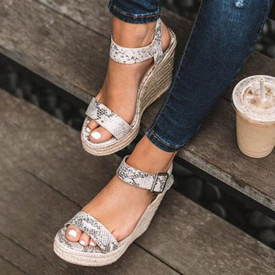Anna | Keilsandalen