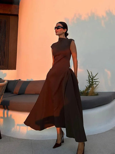 Anna | Maxikleid Langarm Festlich für Damen