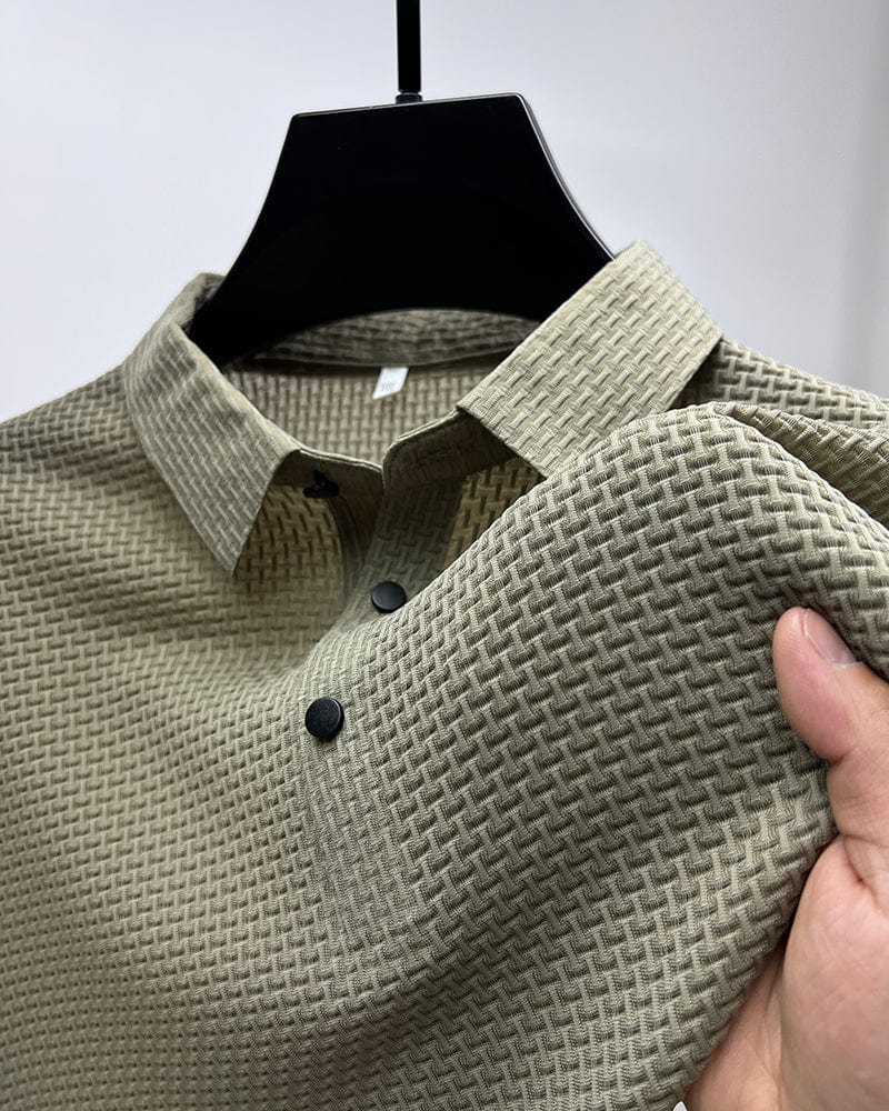 Yinth | Atmungsaktiv Elegantes Poloshirt Herren
