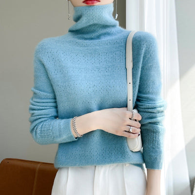 Zelda | Rollkragenpullover aus Wolle