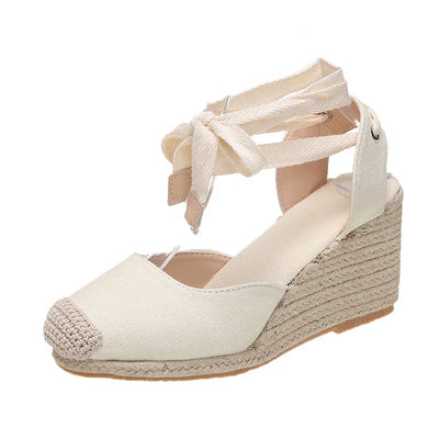 Variant image for Evelyn | Damen Sandalen Espadrille mit Knöchelgurt – Sommerschuhe-6
