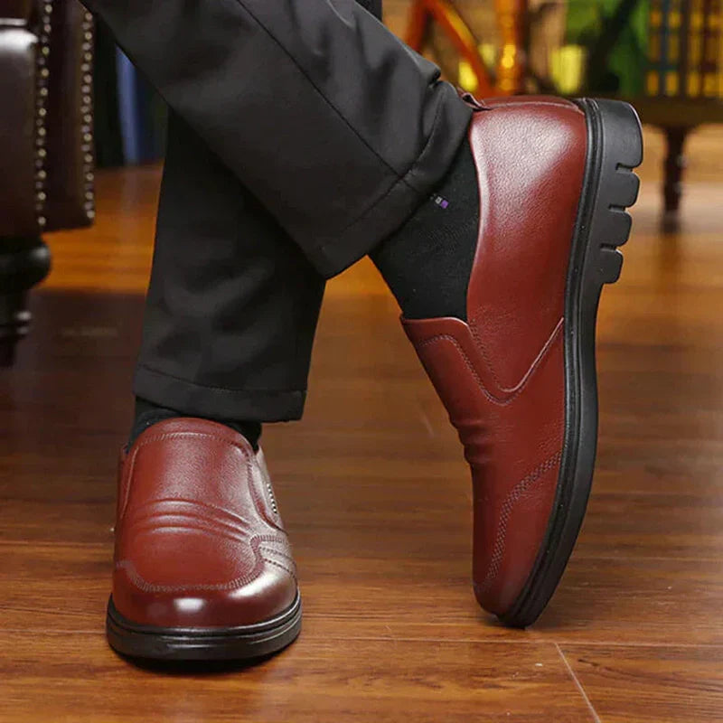 Kevin | Bequeme und rutschfeste Lederschuhe