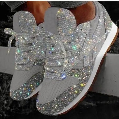 Viktoria | Glitzer Turnschuhe