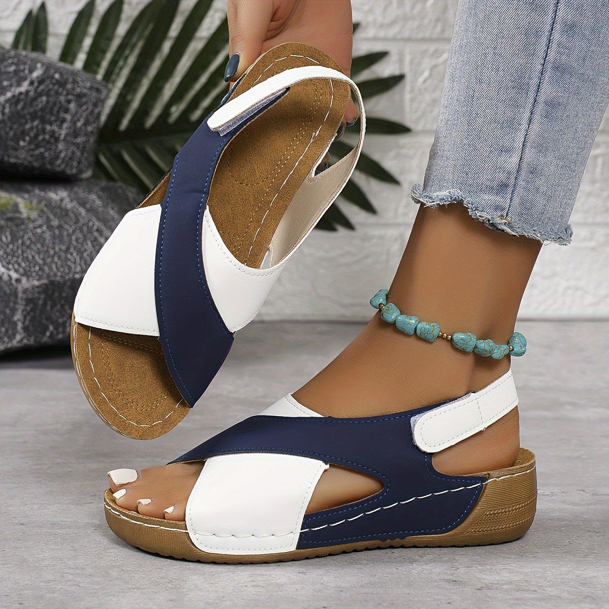 Barbara | Sandalen Damen – Atmungsaktive Stoffe