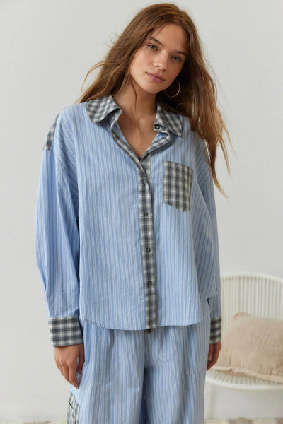Gertrud | Zweiteiliges Pyjama-Set