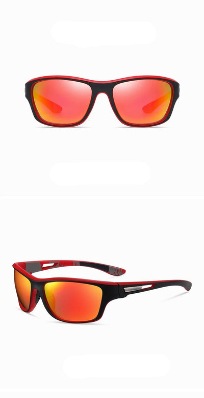 Jaxon | Sportsonnenbrille Polarisierte Linsen, UV400 Schutz, Kunststoff
