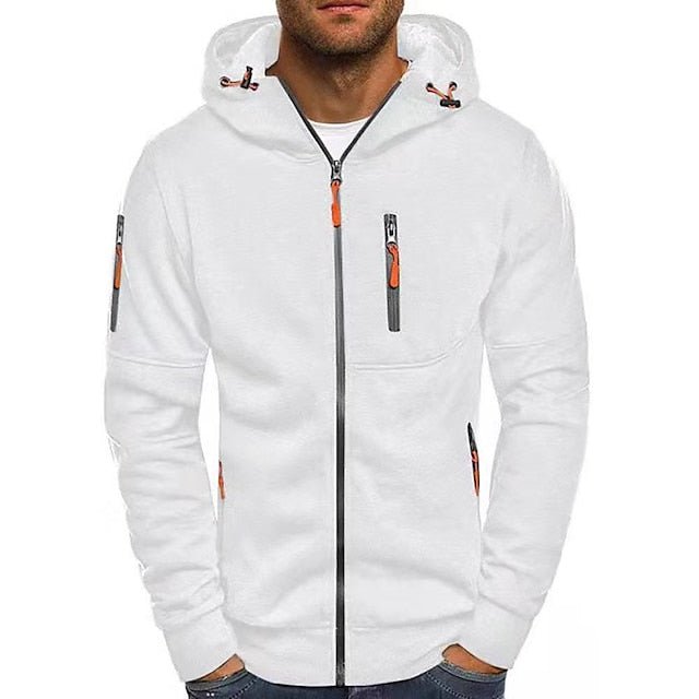 Peter | Zip-up Jacke mit Kapuze