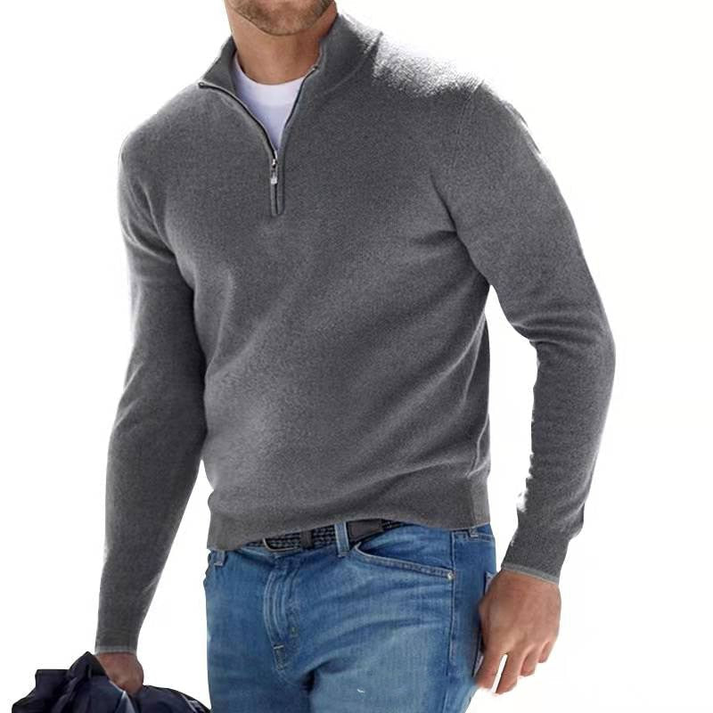 Bernd | Bequemer Reißverschluss-Pullover
