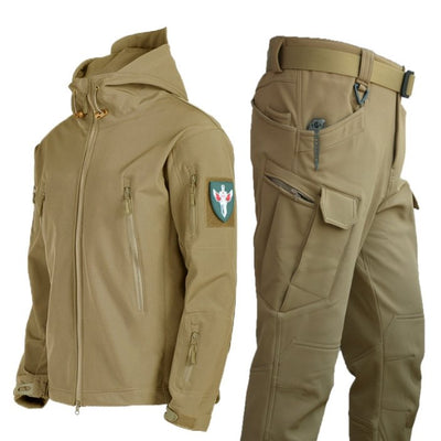 Luca | Wasserdichte Militärjacke und -hose