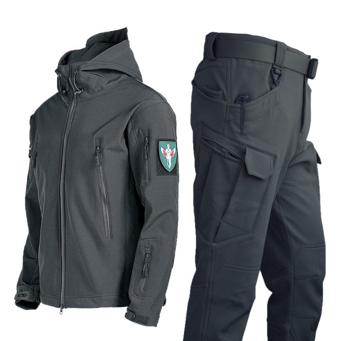 Luca | Wasserdichte Militärjacke und -hose