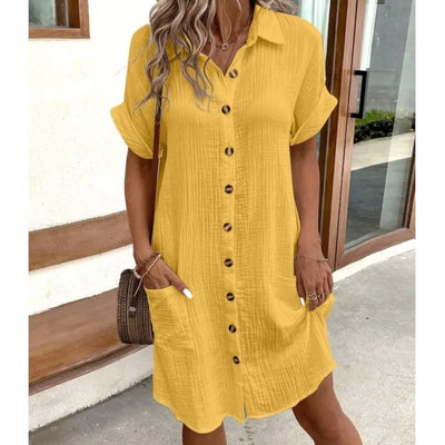 Amelie | Sommerkleid mit Kragen