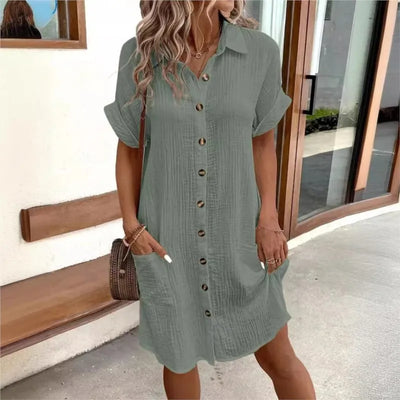 Amelie | Sommerkleid mit Kragen