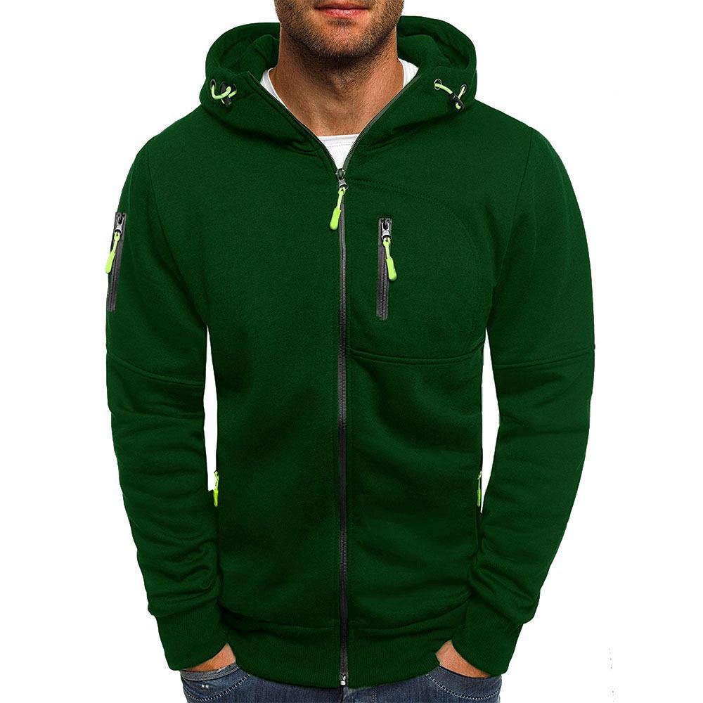 Gunnar | Zipper Strickjacke mit Kapuze