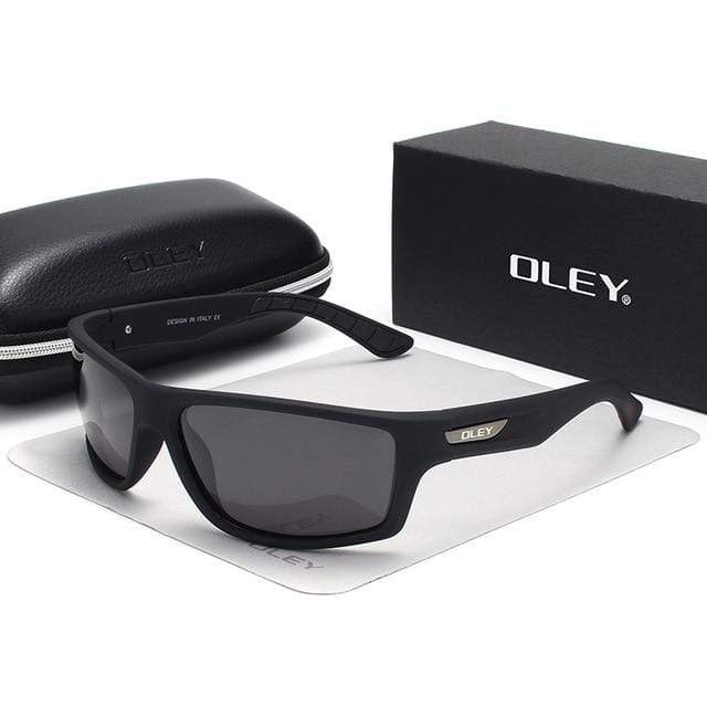 Jaxon Sportsonnenbrille Herren – Polarisierte Linsen, UV400 Schutz, Kunststoff-2