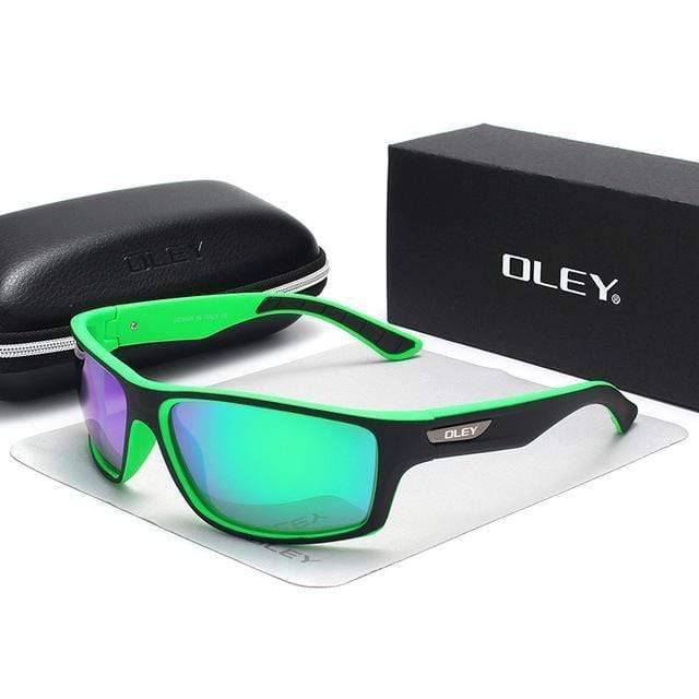 Jaxon Sportsonnenbrille Herren – Polarisierte Linsen, UV400 Schutz, Kunststoff-4