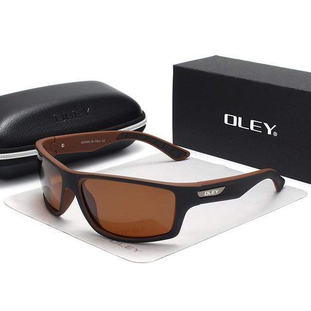 Jaxon Sportsonnenbrille Herren – Polarisierte Linsen, UV400 Schutz, Kunststoff-6