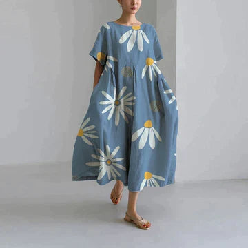 Zyra | Damenblumenkleid Sommerkleid