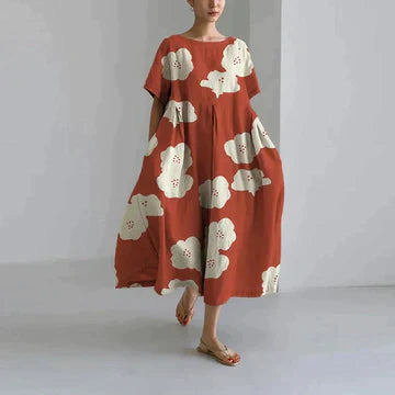 Zyra | Damenblumenkleid Sommerkleid