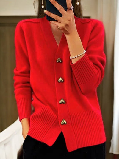 Sophia | Stilvolle Strickjacke