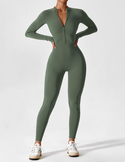 Veronika | Modischer Jumpsuit mit Reißverschluss