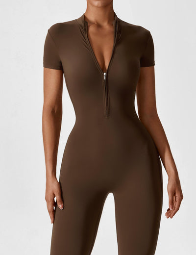 Veronika | Modischer Jumpsuit mit Reißverschluss