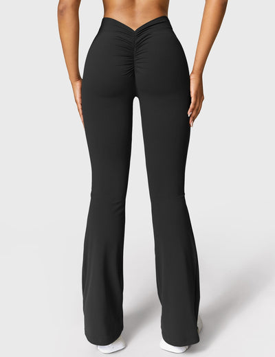 Johanna | Ausgestellte Leggings mit V-Ausschnitt